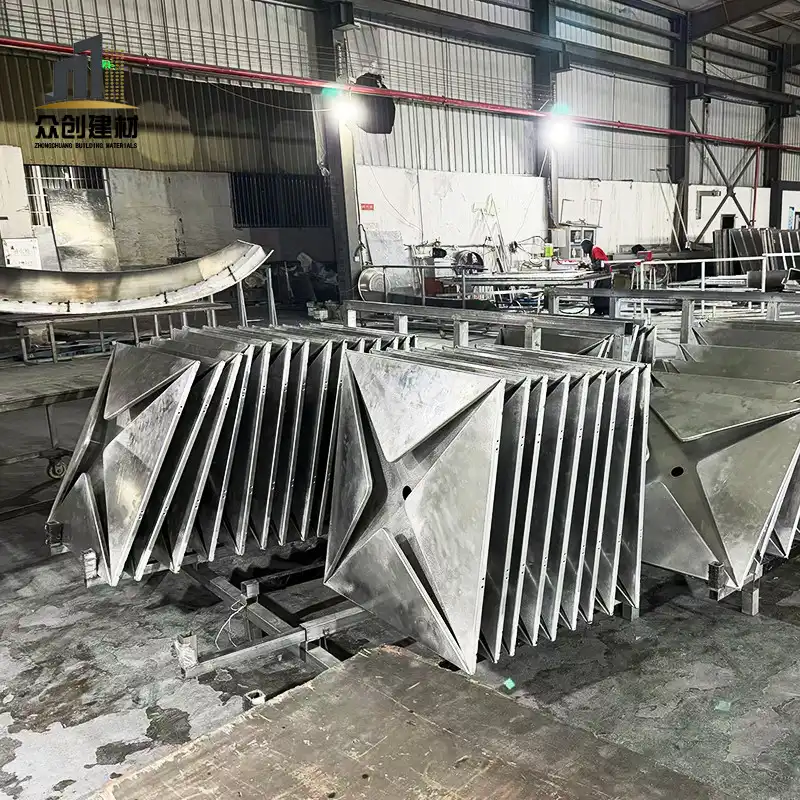 Petal-Shaped Aluminum Ceiling Panel